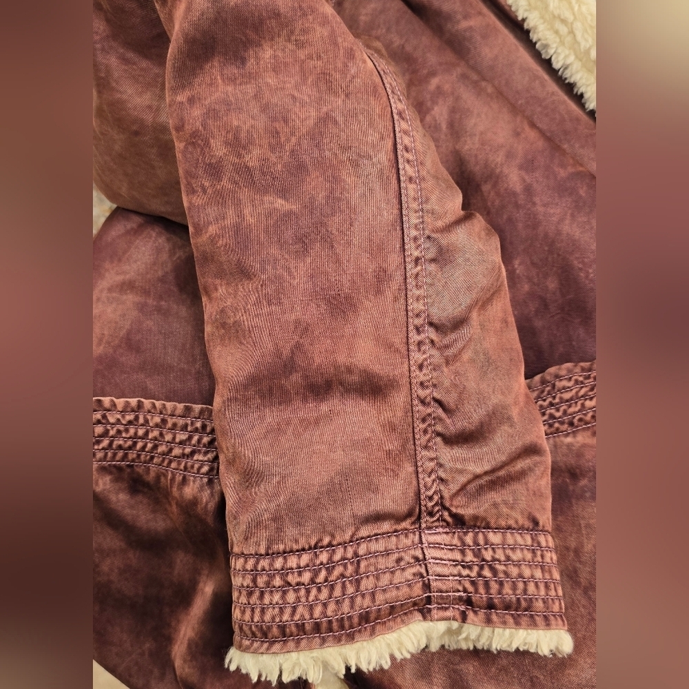 FREECITY x Anthropologie Faux Shearling Jacket S - Picture 5 of 15